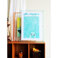 Three-Dimensional Wall-Hanging Photo 33cm Table Photo Poster Installation 20cm Acrylic Display Frame