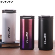 BUTUTU Coffee Mug Leakproof Insulated Vacuum Thermal Flask