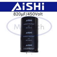 820uf 450v Capacitor 820uf/450v 450v820uf 105C Size 35.0x70.0mm Quantity 1 Piece