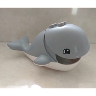 LEGO Duplo 23738c02pb01 Whale with White Base New Sealed
