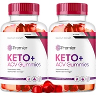 (2 Pack) Premier Keto Plus ACV Gummies for Weight Loss, Premier Keto ACV Gummies, Premier Keto Gummi