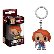 <Available> Origianl Box Anime Childs Play Chucky Keychain Figurine Doll Pendant Model Toy Halloween