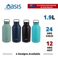 Oasis Stainless Steel Insulated Titan Water Bottle 1.9L
