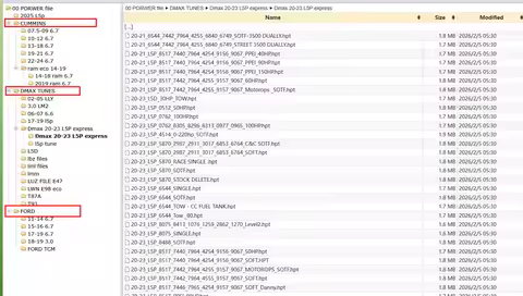 Duramax Tune Library forFord Cummins L5P Package Flash tune File Delete POWERSTROKE DIESEL ECU PACK