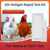 Poultry Flu Antigen Rapid Test for Chicken Duck Goose – 3‑Test Kit | Ujian Flu Ayam & Itik