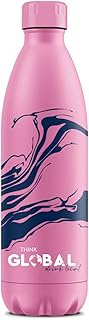 BWT Climate Bottle Think Global Drink Local β Colour: Pink | Water Bottle | Sports Water Bottle | Me