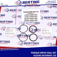 SGP SEAL SET TORQUE DRIVE Suzuki Skydrive 125 21245-33G00 09284-34003