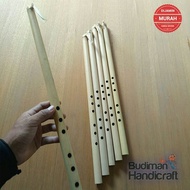 Seruling atau Suling Bambu Sunda Lubang 6 Tinggi 55cm