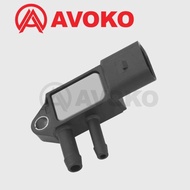DPF Exhaust Differential pressure sensor For Audi Q5 Q7 A7 S4 A8 S8 D4 4H VW Seat Leon Porsche Cayen