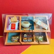 麥當勞 食物模型 薯餅 牛肉吉士堡 滿福堡 蘋果派玩具公仔禮物