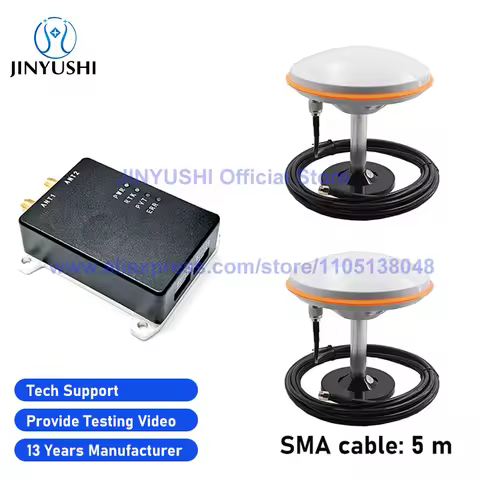 RTK GNSS Receiver Unicore UM980 UM982 ZED-F9P Enclosure Kit Multi-Band Module GPS/BDS/GLONASS/Galile