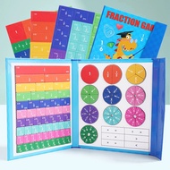 Magnetic Fraction Learning Base Lower Grade Math Nuclear Denominator Operation Cognitive Calculation