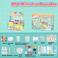 MINI ICE Jelly CRAFT set Girls pretend Play Toy for toddlers DIY dessert making Kit Stem Cooking Toy