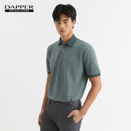 DAPPER เสื้อโปโล DP Iconic Piqué Polo Shirt สีเขียว