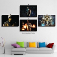 41-60 CUSTOM WOODEN POSTER GAME WALPAPER MORTAL COMBAT 20X30 GTSXU/9BC2K/ AESTHETIC WOODEN POSTER MO