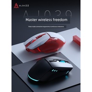 bluetooth mouse mouse Black Jue AJ039 Wireless Gaming Mouse Bluetooth Three-Mode Charging 500mAh Sil