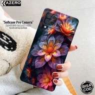 Samsung Galaxy M62 Fashion Case Flower Softcase Samsung Galaxy M62 Silicone Pro Camera Casing Samsun
