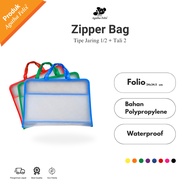 F4 Zipper Bag - Type 1/2 Net & 2 Straps | Agatha Felix