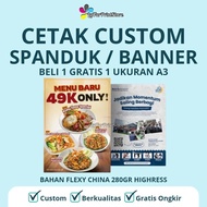 PRINT BANNER A3 BUY 1 GET 1 | FLEXY 280GR | Print Banners
