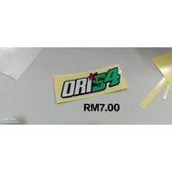 Sticker Ori54 pantul cahaya