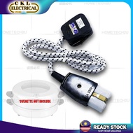 Butterfly Electric ovenette round oven bulat power cable cord 16A 250V [Cable ONLY]