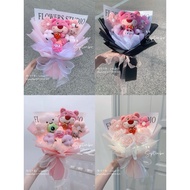 🇲🇾Ready Stock Lotso Bouquet 现货草莓熊花束