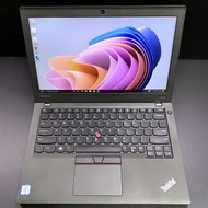 Lenovo X270 (7Gen i5)  HD. 12.5”｜ Gen7代i5-7200U ｜(USB-C. 8GRam/256GSSD) ｜ Windows 10 Pro ｜ ❤️極速雙電池設計