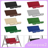 [szlinyou2] Outdoor Patio Swing Cushion Cover Swing Seat Covers, Waterproof Swing Cushion for Yard Park Porch Seat Furniture Bench