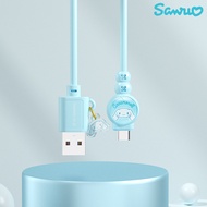 Disney X Sanrio SJ-725 data cable TYPE-C/IOS fast charging cable Apple car charging cable 1M
