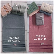 |AARON| Laritta Towel StripedPOLOS Size 70x140 BATH TOWEL/ ADULT TOWEL/ size 70x140 cm