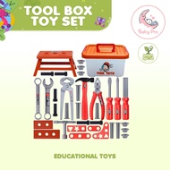 Smart Sprout Kids Toolbox Toy Set Pretend Play Repair Tools Toy Kit