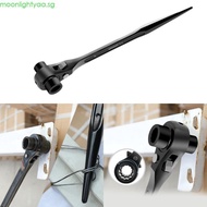 moonlightyaa 10-32mm Ratchet Wrench Adjustable Ratchet Wrench Socket Wrench Hand Tool