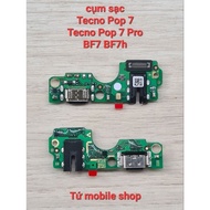 Genuine charging assembly for Tecno Pop 7, Tecno Pop 7 Pro BF7 BF7h