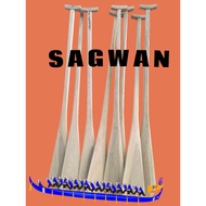 5 feet SAGWAN sa Bangka Wooden Paddle Durable Wood Convenient to use