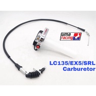 UMA RACING Universal Quick Throttle Cable Carburetor Below 28mm SRL LC135 KRISS EX5 RXZ Ego Accessor