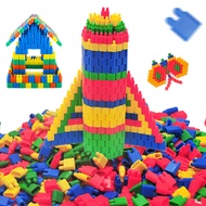 Rocket Bullet Building Block Toys Educational Children Insert Plastic Kindergarten 3-6-7-8 Years Old
