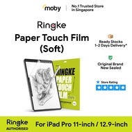 Ringke [2 Pack] iPad Pro 11-inch / iPad Air 10.9-inch / iPad Pro 12.9-inch Screen Protector - Paper Touch Film Soft