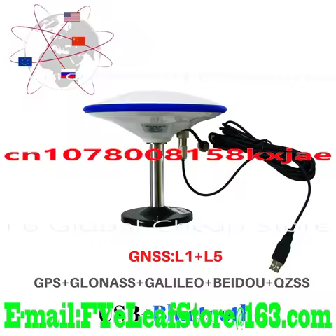 New GNSS L1 L5 GM-105BT Agriculture Support Android USB Bluetooth GPS GNSS receiver antenna module 5
