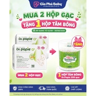 [GIVE Cotton Swabs] Dr.Papie 0+ Tongue Swabs for Newborn Babies, Safe and Gentle, Genuine New Date