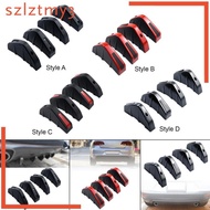 [szlztmy3] 4 Pieces Car Rear Lower Bumper Diffuser Replaces Auto Decoration