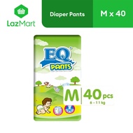 EQ Pants Medium (6-11 kg) - 40 pcs x 1 pack (40 pcs) - Diaper Pants