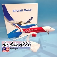 Latest Aeroplane/Aircraft Model- (Big) Air Asia A320 with slogan NOW EVERYONE CAN FLY