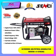SENCI SC10000E-IIIS Gasoline Generator – 8000W 4-Stroke Engine