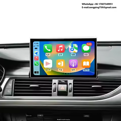9 Inch Dvd Car Radio Stereo Android Touch Screen Multimedia Player Carplay for audi A6L A7 S7 C7 201