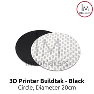 Buildtak 3D Printer Build Tape 214x214mm Heatbed Sticker Circle