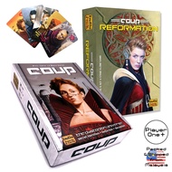 Coup The Resistance Coup Reformation Expansion Card Game Family Party Games (English Version)
