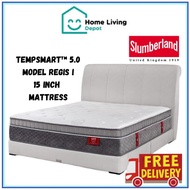 （Free Delivery) Slumberland TempSmart™ 5.0 Regis I Mattress-King/ Queen