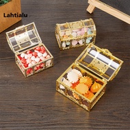 Lahtialu Reusable Treasure Chest Box Treasure Chest Party Favor Box Party Favor Box Transparent Trea