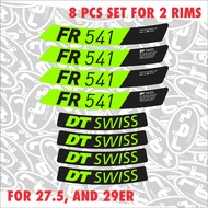 Bike Rim decals set for DT SWISS FR541 - 8 pcs set
