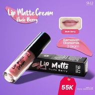 Lip Cream Matte Mini SR12 - Lip Matte Cream SR12 Kemasan Kecil 2gr ( Warna MERAH SWEET PINK NUDE BER